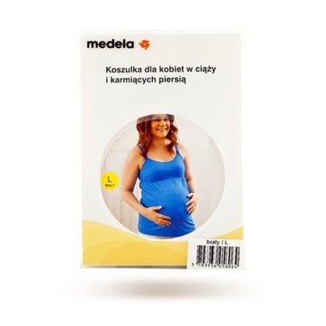 Футболка Medela для кормящих женщин, белая L