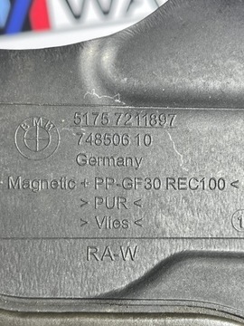BMW F01 F06 F10 F11 KRYT STĚNY PŘEPÁŽKOVÉ LEVÝ EVROPA 7211897