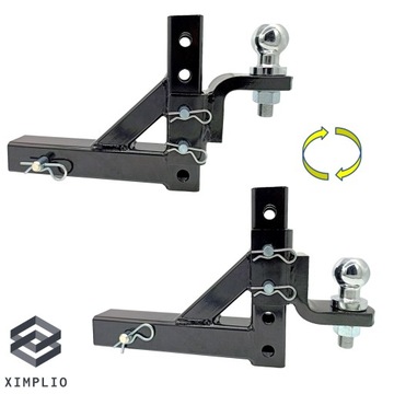 Адаптер фаркопа для США 2 дюйма – 175 мм + 300 мм