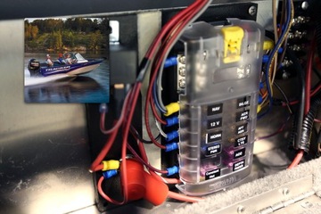 Blue Sea Fuse Base 12 Circuits 5026b