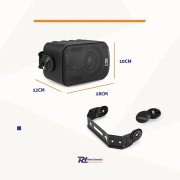 Колонки 2 шт. НАРУЖНЫЕ ВНУТРЕННИЕ IP56 60 Вт