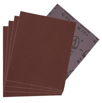 PŁÓTNO ŚCIERNE ARKUSZ PAPIER ŚCIERNY 230x280mm KLINGSPOR P220 5 szt