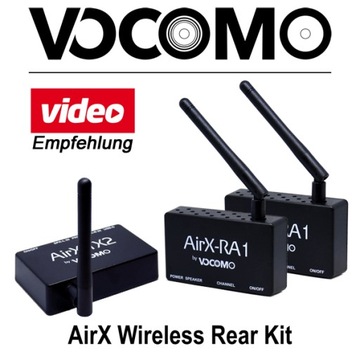Bezprzewodowy system Vocomo AirX-RearKit HiRes dla głośników pasywnych