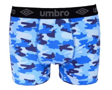 МУЖСКИЕ БОКСЕРЫ UMBRO, НАБОР 2 шт. MIX CAMO, M