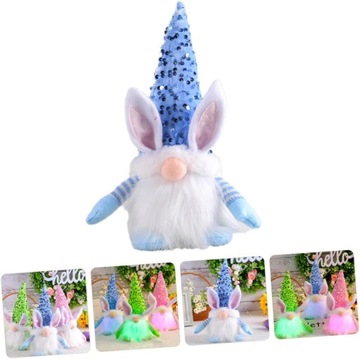 Пасхальный кролик кукла чучело гнома весенние пасхальные гномы