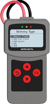 Car Motorcycle Battery Tester Multi-Language