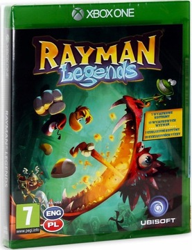 RAYMAN LEGENDS PL XBOX ONE NOWA USZKODZONE PUDEŁKO, NAKŁADKI GRATIS