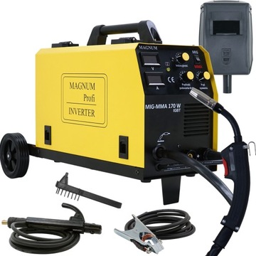 Półautomat Magnum MIG 170W MMA IGBT MMA MIGOMAT spawarka MIG/MAG 2w1 230V