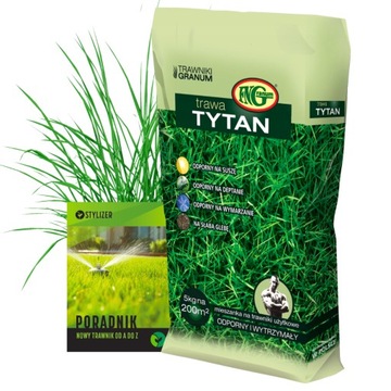 TRAWA NASIONA Tytan bardzo Trudne Gleby Suche OGRODOWA 5kg Mieszanka traw