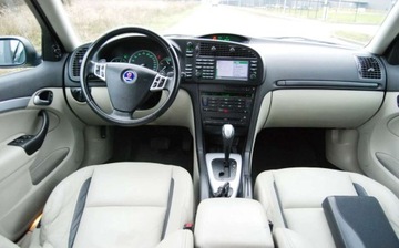 Saab 9-3 II SportSedan 2.0 Turbo 210KM 2005 Saab 9-3 2.0Turbo 210Ps Automat Navi Klimatronik RARYTAS 1 Wlasciciel BEZ, zdjęcie 7