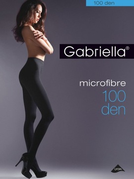 Колготки Gabriella из микрофибры 100 ден NERO 5