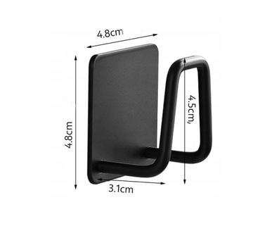 РУЧКА ДЛЯ КУХОННОЙ ГУБКИ КРЮЧОК ДЛЯ МОЙКИ ЧЕРНЫЙ КРЮЧОК