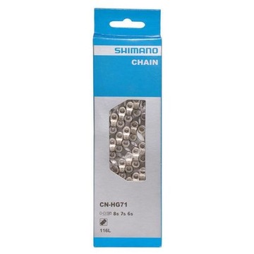 ŁAŃCUCH SHIMANO CN-HG71 6/7/8 rzędowy 116 ogniw