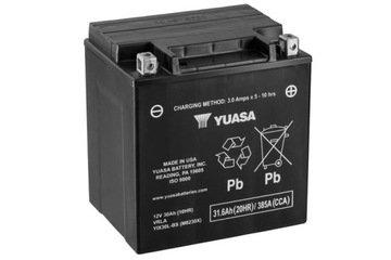 AKUMULATOR YUASA YIX30L 12V 30Ah 385A CCA USA GT30
