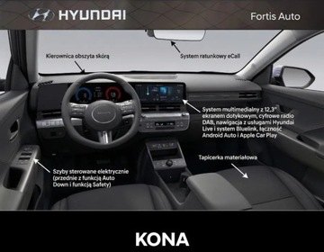 Hyundai Kona II 2025 Hyundai Kona Hyundai Kona 1.0 T-GDI Smart Comfort 6MT Meta BlueMirage G, zdjęcie 6