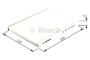 BOSCH 1 987 432 106 FILTR VENTILACE PROSTORU SPOLUJEZDCE