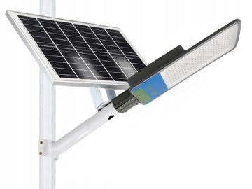 Lampa Solarna Uliczna Duża Oświetlenie Podjazdu Wjazdu CASABLANCA 240W