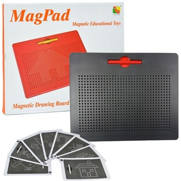 028119 MAG PAD TABLICA MAGNETYCZNA KULKI 714 sztuk