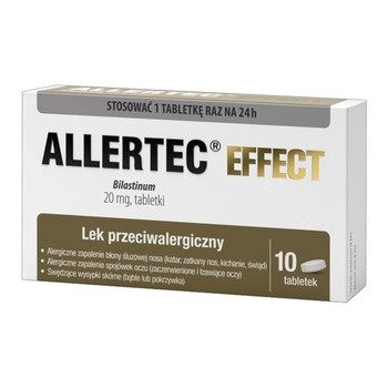 Allertec Effect 20mg, tabletki 10szt