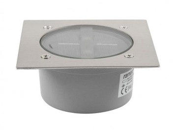 Nedis RA-5000198 - Прожектор светодиодный на солнечных батареях 2xLED/0,06Вт/3xAAA IP67 нержавеющий