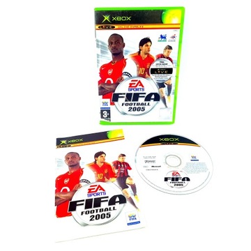 FIFA FOOTBALL 2005 XBOX CLASSIC PREMIEROWE ANGIELSKIE WYDANIE PAL ENG