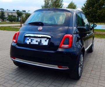 Fiat 500 II Seria 4 1.2 69KM 2016 Fiat 500 1.2 Black &amp; White polift szklany dach parktronik bezwypadkowy, zdjęcie 8