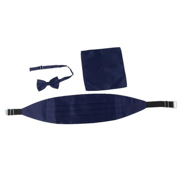 Men s Cummerbund And Pre Tied Bowtie & Pocket