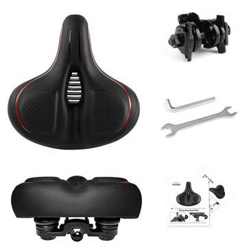 СЕДЛО ДЛЯ ТУРИСТИЧЕСКОГО ВЕЛОСИПЕДА С ПРУЖИНАМИ ЖЕНСКОЕ МУЖСКОЕ