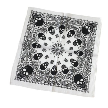 Skull Bandana Wrap Unisex Opaska na nadgarste