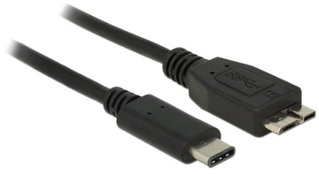 Kabel przewód USB 3.0 Micro B - USB C do dysku zew