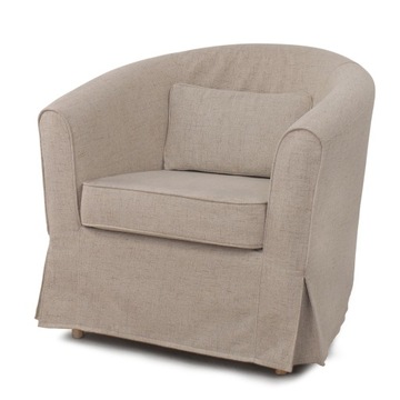 Pokrowiec na fotel Tullsta Ikea Ciemny beż A02
