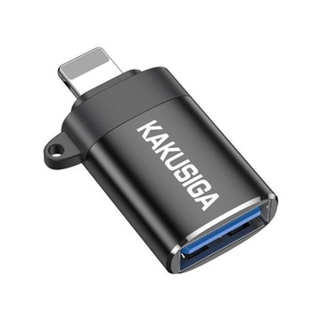 Adapter IPhone OTG konwerter, męski na żeński USB do telefonu Apple.