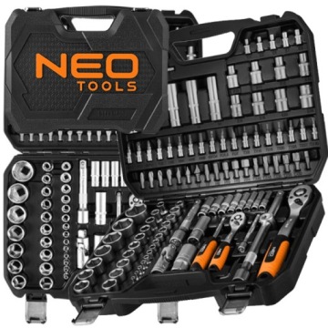 Neo Sada Nástrčných Klíčů 110e 1/2" 1/4" Torx Bity Satén Wal