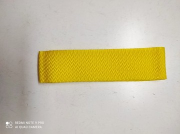 Szarfa gimnastyczna 120 cm żółta
