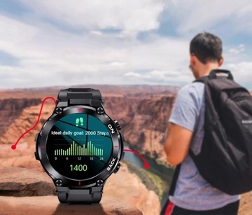 СМАРТ-ЧАСЫ С GPS МУЖСКИЕ ЧАСЫ ПОЛЬСКОЕ МЕНЮ 480 мАч