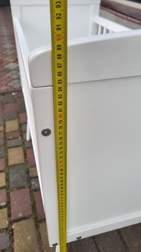 ДЕТСКАЯ КРОВАТЬ ANTONIO AMAL 2 БЕЛАЯ 90X40 ХОРОШЕЕ СОСТОЯНИЕ МАТРАС КОНИН