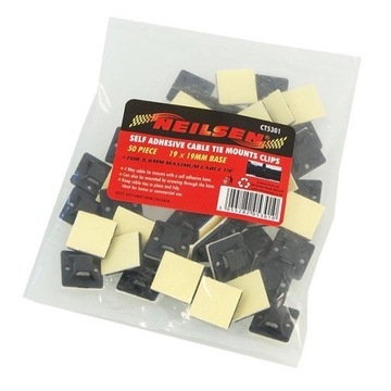 50x ДЕРЖАТЕЛЬ-ОРГАНИЗАТОР, КРЮК, ЗАЖИМ ДЛЯ КАБЕЛЯ NEILSEN