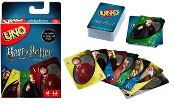 UNO HARRY POTTER - GRA KARCIANA DLA FANÓW GRA IMPREZOWA - MATTEL