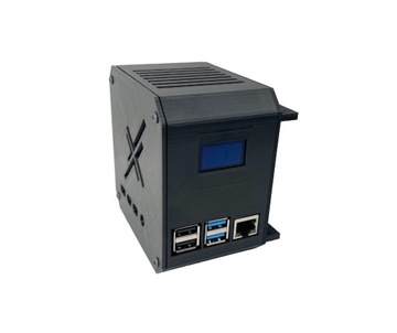 Настольный корпус мини-ПК Raspberry Pi 4 для SSD-накопителя