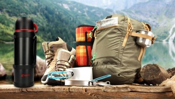 ВАКУУМНЫЙ ТЕРМОС ДЛЯ СУПА, СТАЛЬНОЙ ОБЕД 2,2 Л.