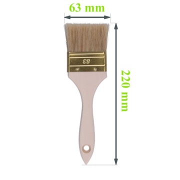 ПЛОСКАЯ ЩЕТКА 63мм АНГЛИЙСКИЙ 12 шт ПРОИЗВОДИТЕЛЬ PL