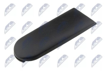 КРЫШКА ПОДЛОКОТНИКА ЧЕРНАЯ КОЖА ДЛЯ FABIA II RAPID ROOMSTER 2006-