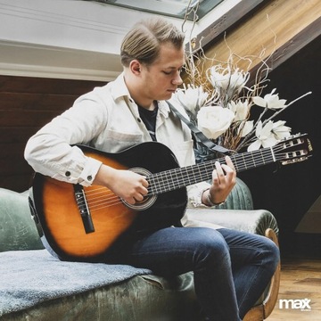 Gitara KLASYCZNA stroik akcesoria ZESTAW MAX