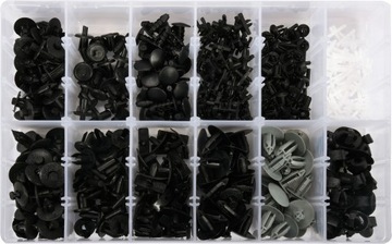 НАБОР АВТОМОБИЛЬНЫХ ЗАЖИМОВ VOLVO, 350 ШТ.