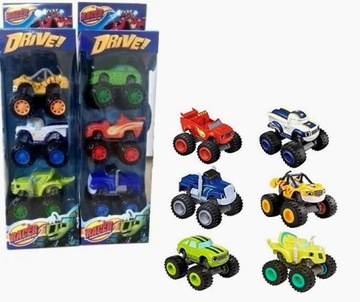 НАБОР 3x МАШИН С ПРИВОДОМ BLAZE МАШИНЫ