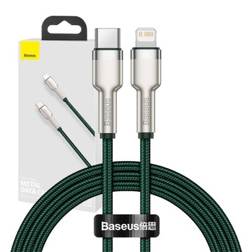 BASEUS PRZEWÓD KABEL USB TYPU C DO LIGHTNING DO TELEFONU IPHONE PD 20W 1M