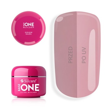 Silcare Żel UV Base One Cover Dark 50 g