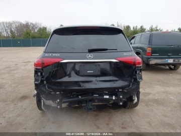Mercedes GLE V167 2020 Mercedes-Benz GLE 2020r., GLE 450, od ubezpieczalni 3.0 Benzyna 362KM, zdjęcie 5