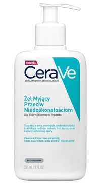 CeraVe Żel myjący przeciw niedoskonałościom 236ml