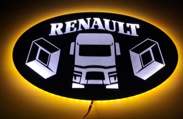 Светодиодное зеркало RGB RENAULT TIR